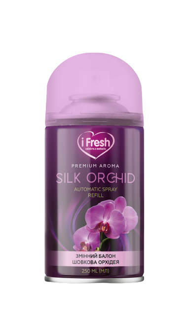 Змінний балон IFRESH д/осв повітря premium aroma silk orchid 250 мл